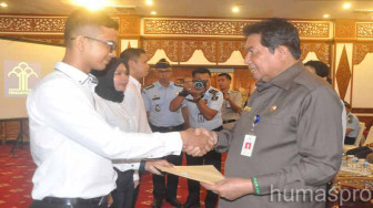 SK CPNS Kemenkumham Provinsi Jambi Diserahkan