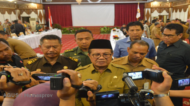 Plt Gubernur Pimpin Langsung Rakor Pilkada Serentak