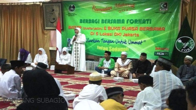 Forhati Ajak Umat Berbagi untuk Dhuafa