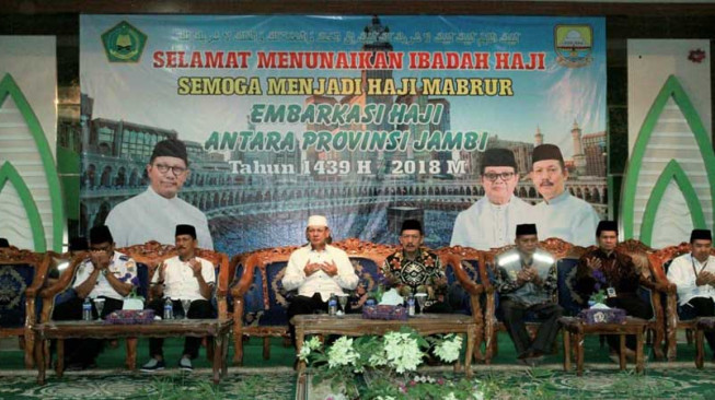 Sekda Harap Jemaah Calon Haji Do’akan Provinsi Jambi