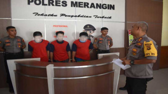 Telan Sabu Saat Ditangkap, Bandar Sabu ini Kejang-kejang