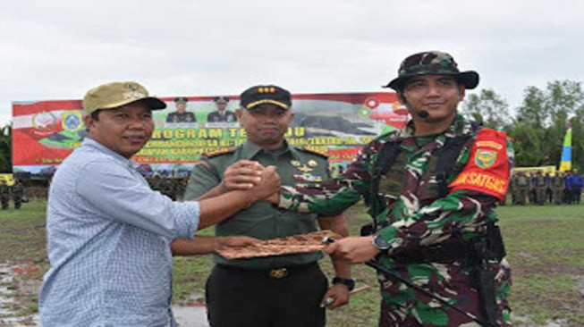 Bupati Tanjabtim Ucapkan Terima Kasih pada Keluarga Besar TNI