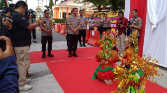 AS SDM Polri ke Mapolda Jambi Meresmikan Asessmennt Center