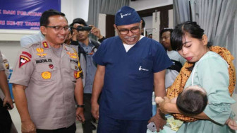 Polda Jambi Gelar Bakti Kesehatan Operasi Kelainan Kongenital