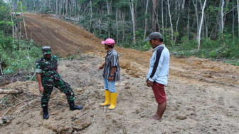 TMMD 105 Kodim 0415 Membuka Keterisoliran Desa Ladang Peris