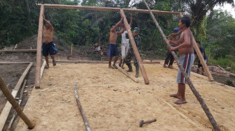 Pra TMMD Desa Ladang Peris Banyak Perubahan