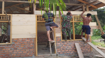 Rumah Mamad Sudah Dibangun 20 Persen