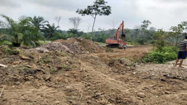 Pembukaan Jalan Baru Membantu Warga Ladang Peris