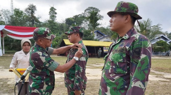 Satgas TMMD 105 Kodim Batanghari Jaga Kehormatan dan Tata Krama