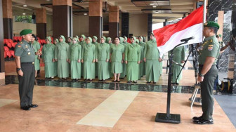 Kasad Terima Laporan Dankoopsus TNI dan 9 Pati TNI AD