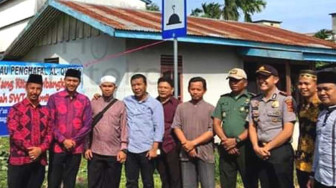 Bupati Tanjabtim Kunjungi Lokasi Pembuatan Rumah Tahfidz di Nipahpanjang