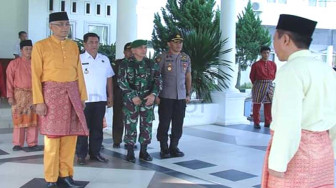 Pemkab Tanjabtim Gelar Upacara Peringatan HUT ke-63 Provinsi Jambi