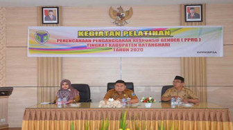 Pelatihan Perencanaan Penganggaran Responsif di Batang Hari