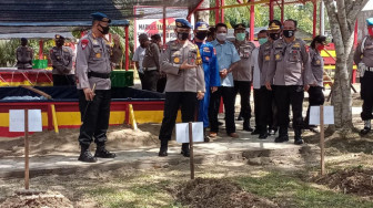 Hadapi New Normal, Kapolda Jambi Tinjau Markas Tangguh Satbrimob