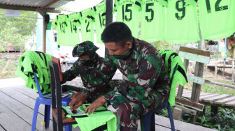 Acungkan Jempol Buat Karya TNI di Labuhan Pering