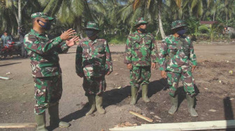 Kodim Tanjab Laksanakan Program TMMD di Tengah Pandemi Corona