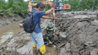 Pembangunan Jalan Program TMMD Kodim Tanjab Sudah 90 Persen