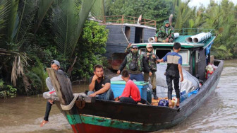 Motor Lepang Dukung Mobilisasi Satgas TMMD di Desa Labuhan Pering