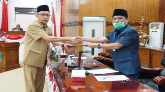 Sekda Sampaikan Nota Rancangan KUPA dan PPAS Perubahan APBD 2020