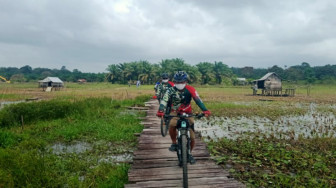 Kasdim Batanghari Tinjau Lokasi TMMD Sambil Goes