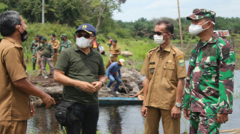 Ingin Lebih Dekat dengan Masyarakat, Dandim Batanghari Tinjau Langsung Kesiapan Program TMMD 2021