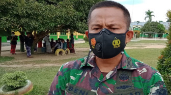 Personil TMMD 110 Batanghari Menginap di Ponpes