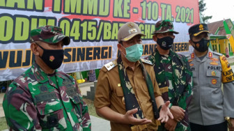 Pemkab Muarojambi Terbantu Program TMMD 110 Kodim Batanghari