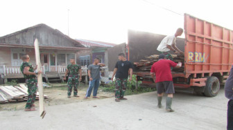 Material Bedah Rumah TMMD 110 Kodim Batanghari Tiba