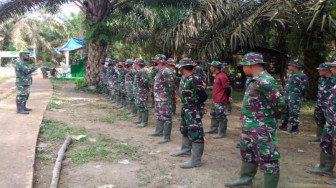 Jelang Penutupan TMMD, Satgas Gelar Apel