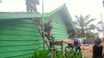 Heri Senang Rumahnya Dibedah TMMD