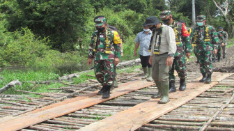 Pemkab Muarojambi Akan Tingkatkan Kualitas Jalan TMMD