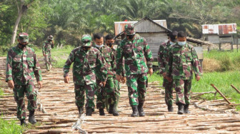 TMMD 110 Kodim Batanghari Penuh Tantangan