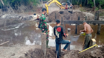 Empat Hari Kedepan Jembatan Titik Tiga Selesai Dibangun