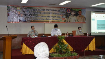 Sudirman Buka Bimtek Trauma Healing Pasca Bencana