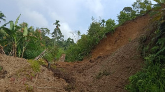 Longsor Landa Jangkat Timur, Warga Minta Bantuan Alat Berat