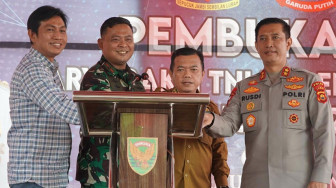 Kapolda Jambi Hadiri Pembukaan Jalan Angkutan Batu Bara