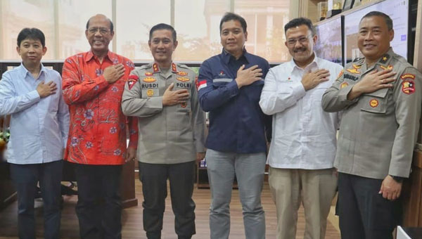 Skk Migas Sumbagsel Dan Kkks Bersama Polda Jambi Kawal Target Produksi