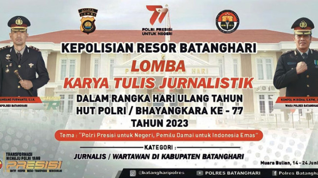 Polres Batanghari Gelar Lomba Karya Tulis Jurnalistik