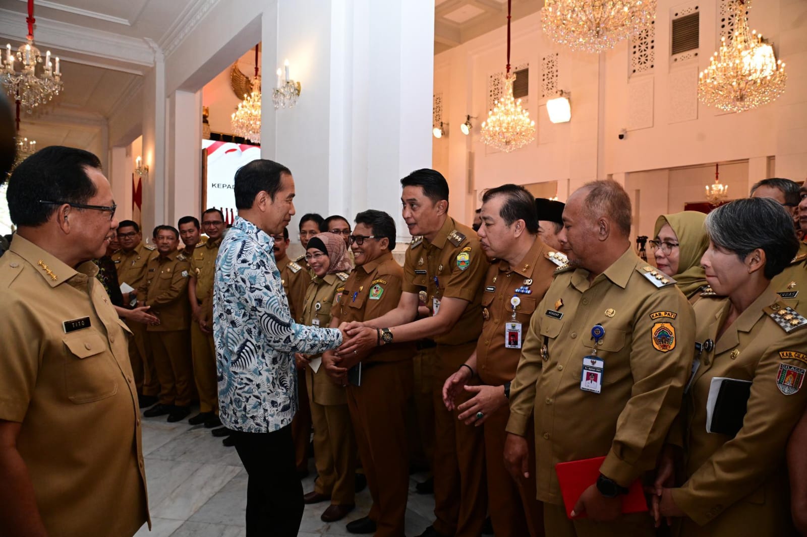 Pj Bupati Muaro Jambi Bachyuni Deliansyah Hadiri Pengarahan Presiden