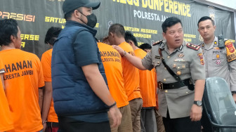Polresta Jambi Amankan 19 Pelaku Narkoba, Tiga Pelaku berasal dari Aceh dan Sumbar