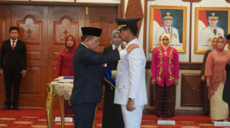 Raden Najmi Pimpin Muarojambi, Bachril Bakri Masih di Sarolangun