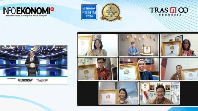 Gelar Anugerah Penghargaan  6th Top Digital Corporate Brand Award 2024 Sukses.