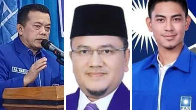 Bahagianya Bakri Keluarnya Rekom Untuk Al Haris dan Zumi Laza Sementara Maulana Belum Bahagia, Rekom Tak Kunjung Keluar.