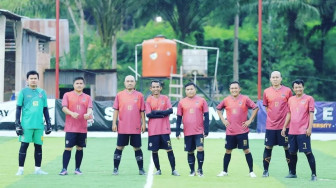 Sambut  HUT Bhayangkara ke-78, Polda Jambi Gelar Turnamen Mini Soccer