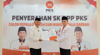 PKS Resmi Usung Syukur - Khafid di Pilbup Merangin 2024