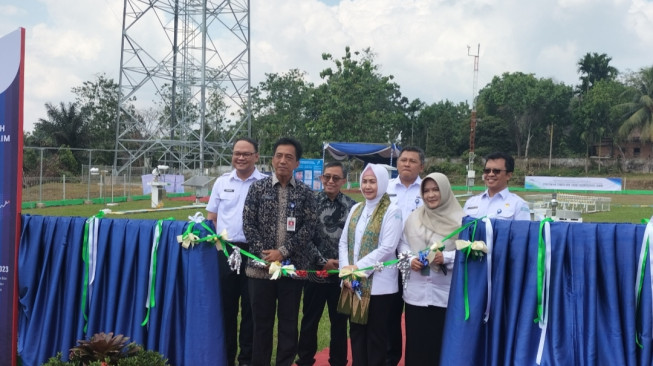 Tower 100 Meter Pengukuran Gas Rumah Kaca Terintegrasi ke-2  di Indonesia Diresmikan