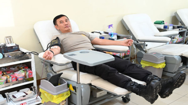 Irjen Pol Rusdi Hartono, Saya Donor Darah Ikhlas dan Sukarela Membantu Sesama