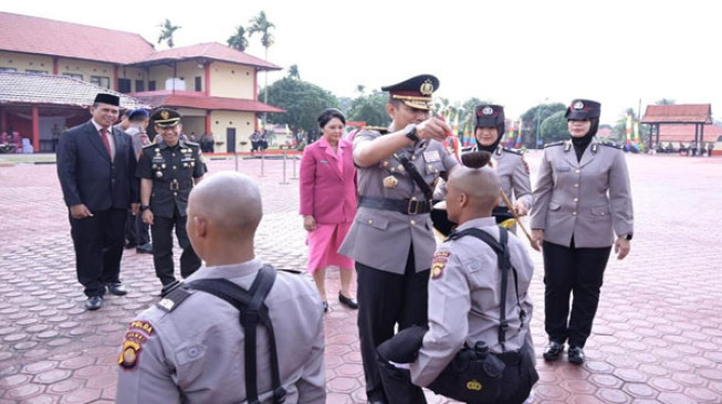 Kapolda Jambi Resmi Buka Diktukba Polri Gelombang II TA 2024 SPN Polda Jambi