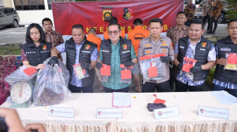 Polda Jambi Ungkap Kasus Oplos Gas Bersubsidi, 5 Pelaku Diamankan Termasuk 2 Anak anak Bawah Umur