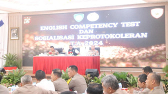 Divisi Hubungan Internasional Polri Gelar English Competency Test (ECT) di Polda Jambi, Guna Penugasan ke Luar Negeri